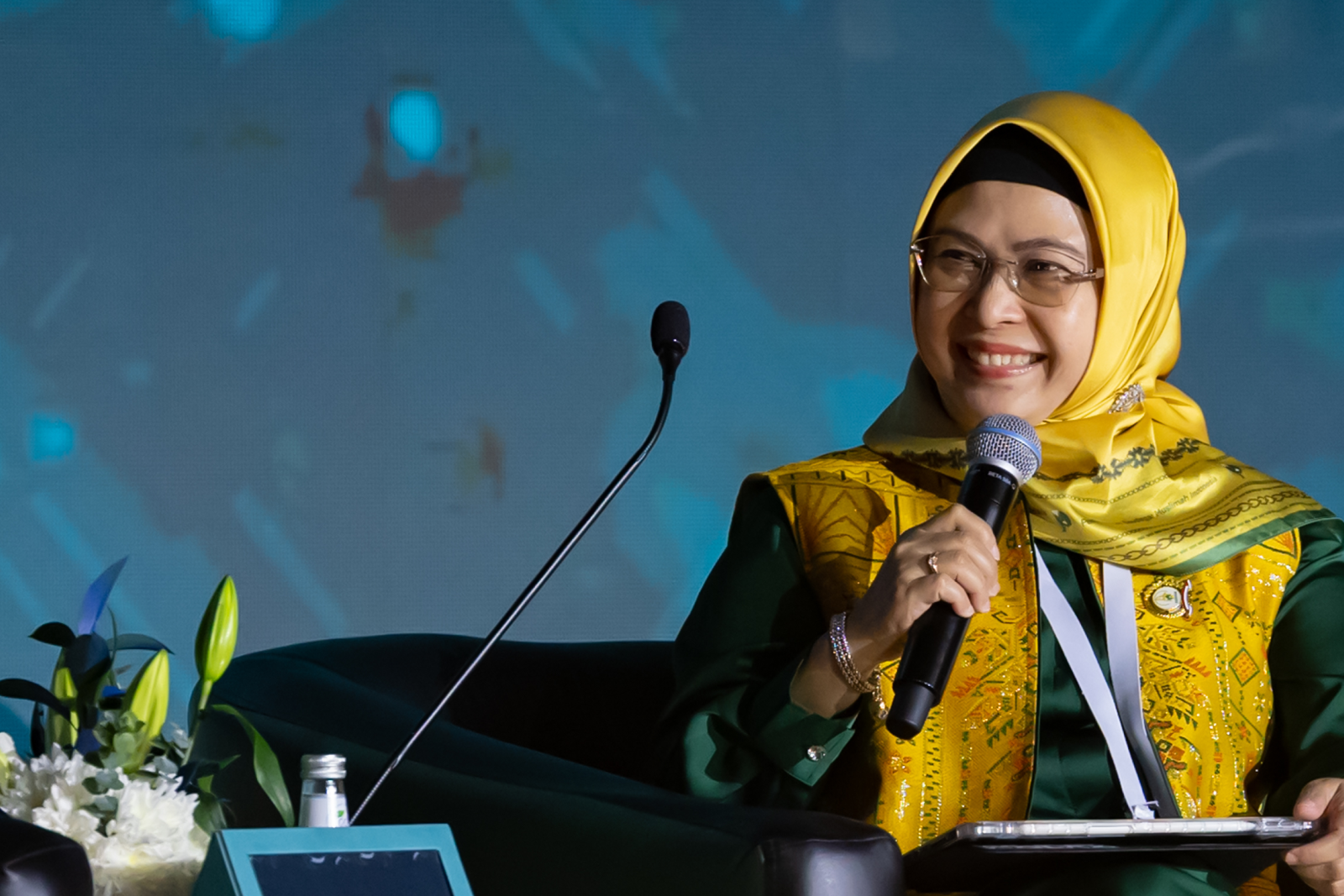 Roundtable event with participants